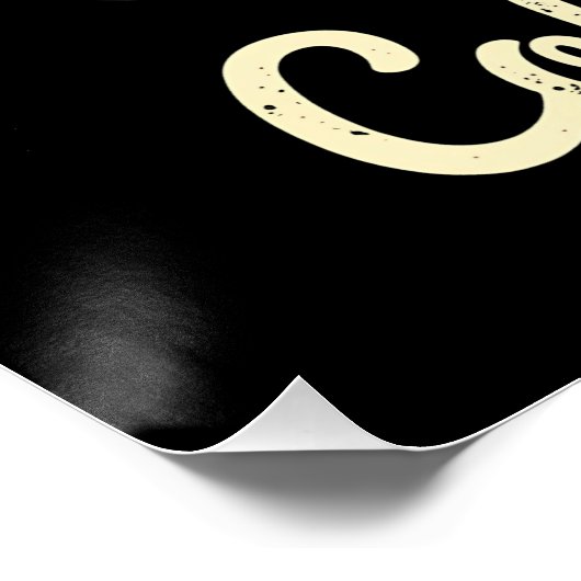 Retro Coffee Mok Stack ontwerp Perfect Poster (Hoek)