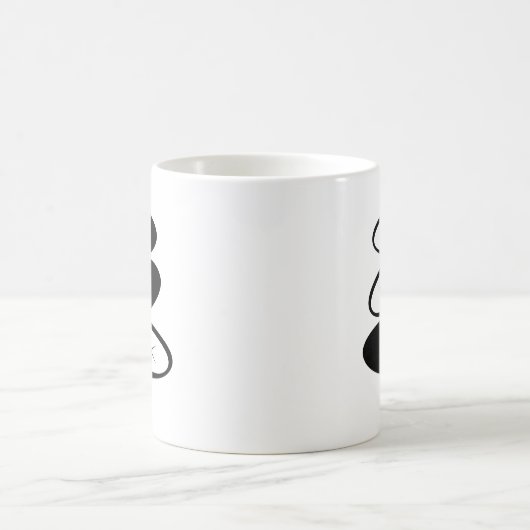 Retro COFFEE MUGS Atomic Age MCM Print Koffiemok (Center)