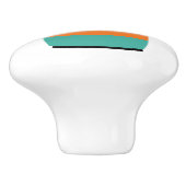 Retro Coffee Percolator Keramische Knop (Zijkant)