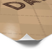 Retro Coffee-Poster Perfect Poster (Hoek)