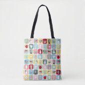 Retro Coffee Tote Bag (Voorkant)
