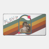 Retro Collage Gemengde Media Kleurrijke Nostalgie Bureaumat (Voorkant)