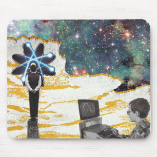Retro  Collage Mousepad Muismat