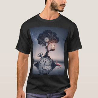Retro Collage Surreal Aesthetic Art T-Shirt | Vint