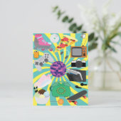 Retro Collectie Briefkaart (Staand voorkant)