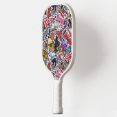 Retro College Pop Art Pickleball Paddle (Links)