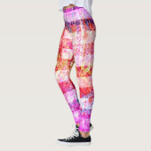 Retro Color American Flag #14 Leggings (Links)