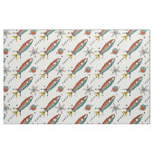 Retro Color Block Atomic Rocks Stof (Fat Quarter)