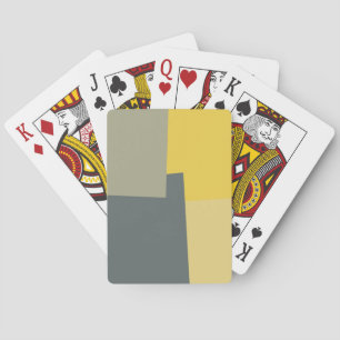 Retro Color Geometric Pattern #5 Speelkaarten