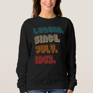 Retro Color Legend sinds juli 1963  Birthda Trui