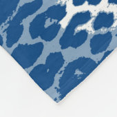 Retro Color Leopard Print Skin #16 Fleece Deken (Hoek)