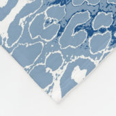 Retro Color Leopard Print Skin #22 Fleece Deken (Hoek)