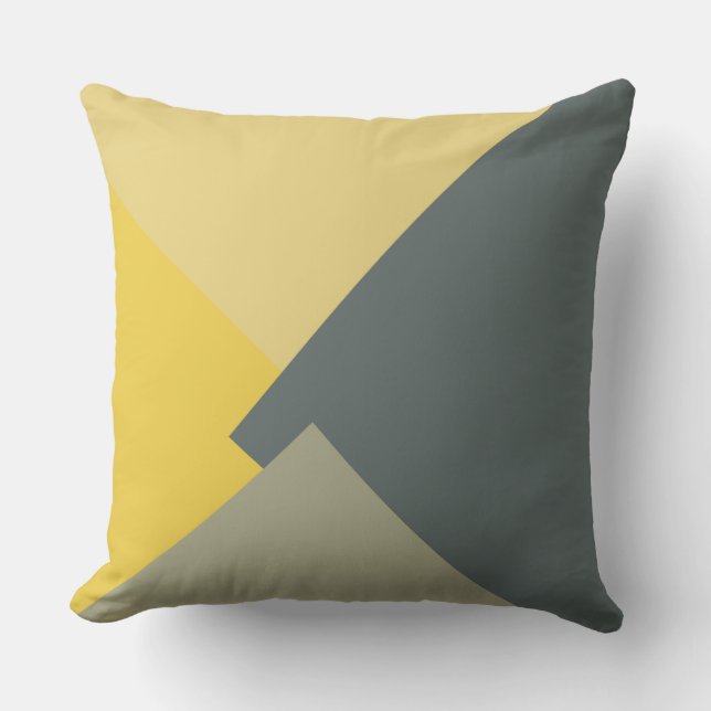 Retro Color Modern Geometric Pattern #5 Kussen (Voorkant)