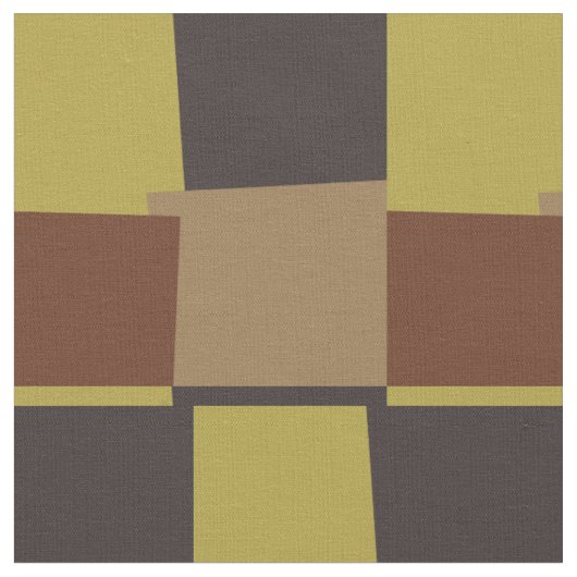 Retro Color Modern Geometric Pattern #6 Stof (Close Up)