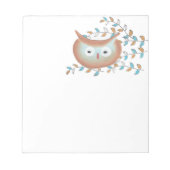 Retro Color Owl Note Pad Notitieblok (Voorkant)