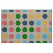 Retro Color Polka Dot Circles Patroon #2 Stof (Fat Quarter)