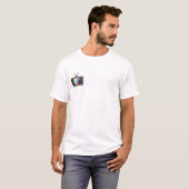 Retro Color Signal TV T-shirt (Voorkant volledig)