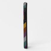 Retro Color Stripe Patroon 2 Case-Mate iPhone Case (Achterkant/links)