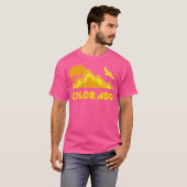 Retro Colorado Distressed Hiking T-shirt (Voorkant volledig)