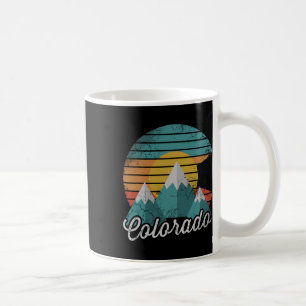 Retro Colorado Mountains Home Love Family Vacking Koffiemok