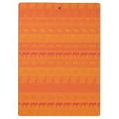 Retro Colorful Animals Modern Stripes Pattern #10 Klembord (Achterkant)