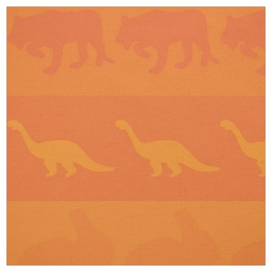 Retro Colorful Animals Patroon #9 Stof (Swatch)