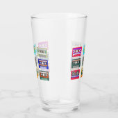 Retro Colorful Cassettes 80 Nostalgia Glas (Rechts)