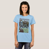 Retro Colorful Cowpoke T-shirt (Voorkant volledig)