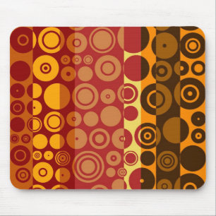 Retro Colorful Fifs Abstract art 2 Muismat