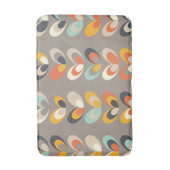 Retro Colorful Geometric Shapes – Modern Aesthetic Badmat (Voorkant Verticaal)