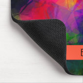 Retro Colorful Hippie Muismat (Hoek)