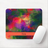 Retro Colorful Hippie Muismat (Met muis)