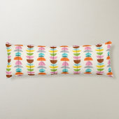 Retro Colorful Nests Body Pillow Lichaamskussen (Achterkant)