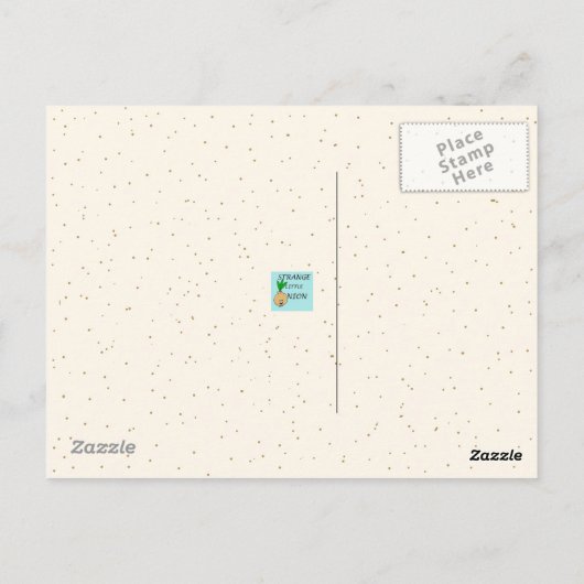 Retro Colorful Nests Briefkaart (Achterkant)