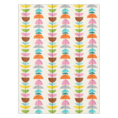 Retro Colorful Nests Tablecloth Tafelkleed (Voorkant)
