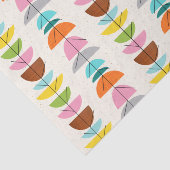 Retro Colorful Nests-weefselpapier Tissuepapier (Detail)