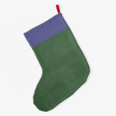 Retro Colorful Owl Boho Bohemian Bird Custom Grote Kerstsok (Achterkant (Hangend))