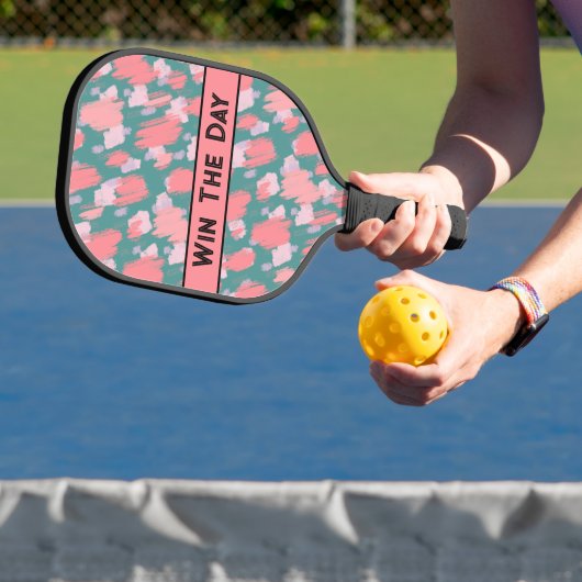 Retro Colorful Patroon Pickleball Paddle (Insitu)