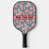 Retro Colorful Patroon Pickleball Paddle (Voorkant)