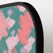 Retro Colorful Patroon Pickleball Paddle (Links Detail)