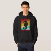 Retro Colorful Seahorse Hoodie (Voorkant volledig)