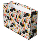 Retro Colors  Groot Cadeauzakje (Achterkant Gekanteld)