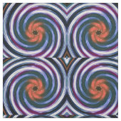 Retro Colour Twist Abstract Art #6 Stof (Swatch)