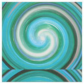 Retro Colour Twist Abstract Art #9 Stof (Close Up)