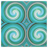 Retro Colour Twist Abstract Art #9 Stof (Swatch)