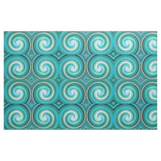 Retro Colour Twist Abstract Art #9 Stof (Fat Quarter)