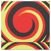 Retro Colour Twist Abstract Art Stof (Close Up)