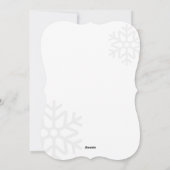 Retro Colours Stripes Christmas Photo Feestdagenkaart (Achterkant)