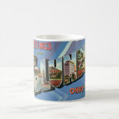 Retro Columbus Ohio Welkom Mok (Center)