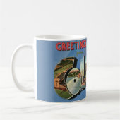 Retro Columbus Ohio Welkom Mok (Links)